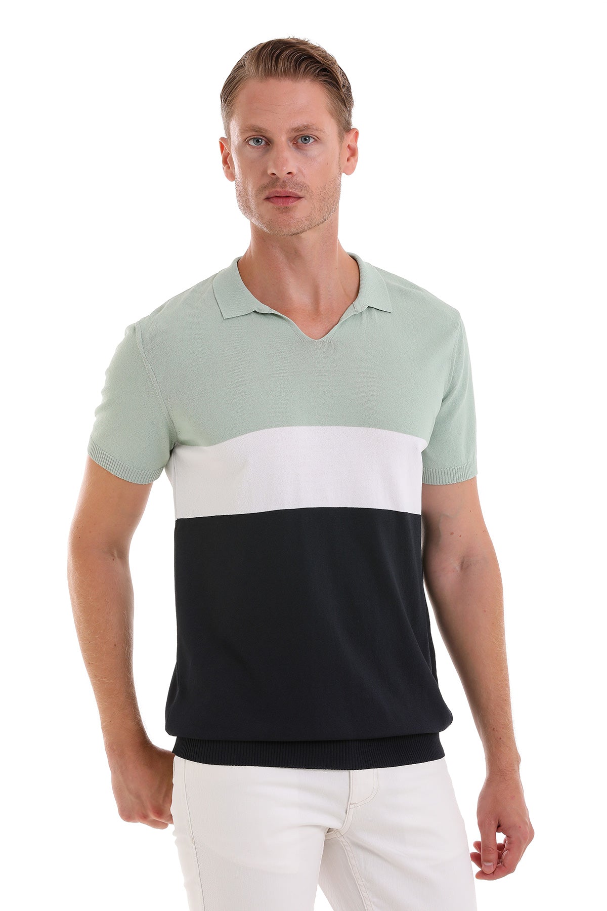 Slim Fit Mint Polo T-Shirt - MIB