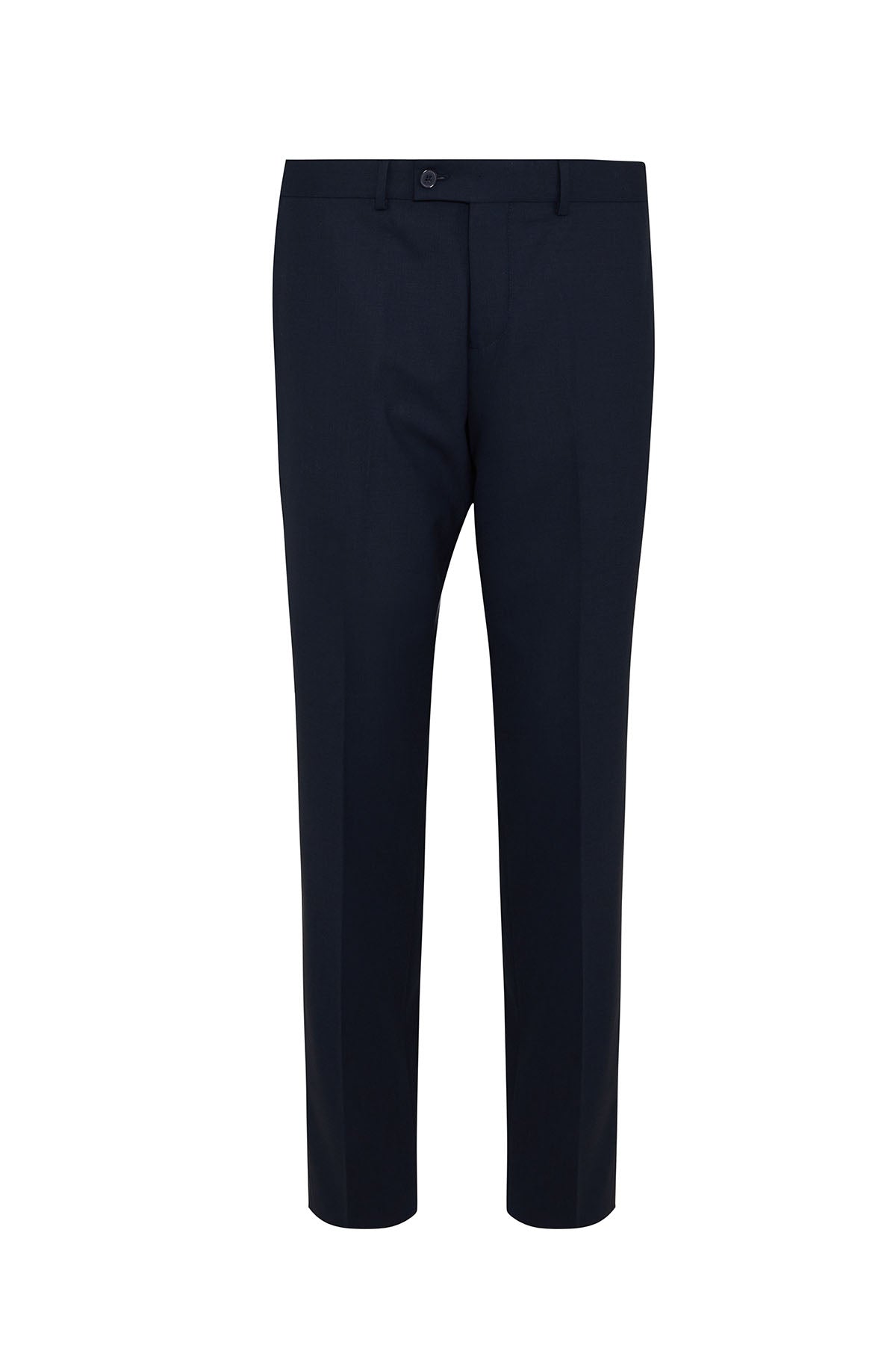 Slim Fit Navy Side Pocket Low Waist Wool Dress Pants - MIB