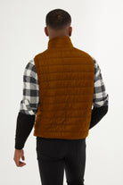 Slim Fit Padded Down Like Black Padded Vest Brick 4 - MIB