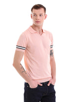 Slim Fit Pink Polo T-Shirt - MIB