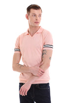 Slim Fit Pink Polo T-Shirt - MIB