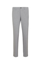 Slim Fit Plaid Gray Side Pocket Low Waist Dress Pants - MIB