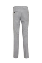 Slim Fit Plaid Gray Side Pocket Low Waist Dress Pants - MIB