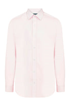 Slim Fit Plain 100% Cotton Pink Casual Shirt - MIB