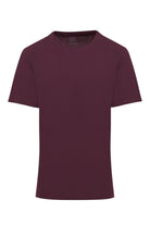 Slim Fit Plum Cotton Crew Neck T-Shirt - MIB