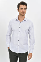 Slim Fit Printed 100% Cotton Blend Casual Shirt - MIB