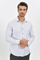 Slim Fit Printed 100% Cotton Blend Casual Shirt - MIB