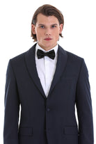 Slim Fit Release Shawl Lapel Navy Plain Classic Tuxedo - MIB