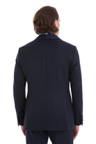 Slim Fit Release Shawl Lapel Navy Plain Classic Tuxedo - MIB