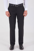 Slim Fit Side Pocket Low Waist Unpleated Navy Dress Pants